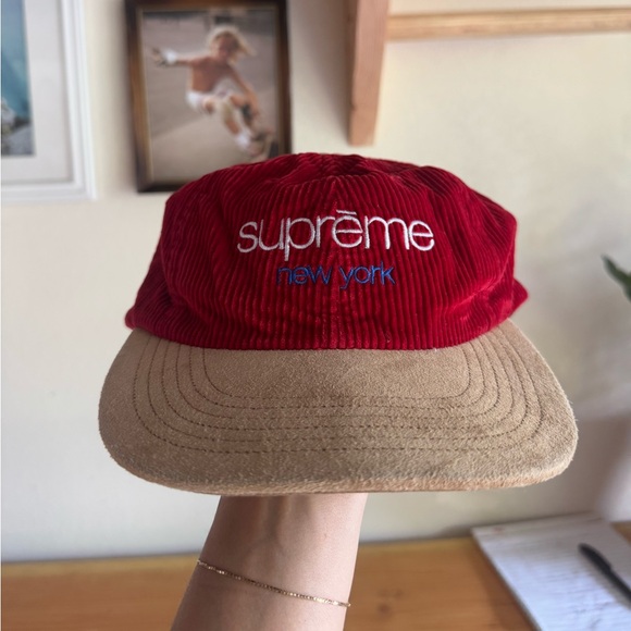 Supreme Classic Logo 6 Panel Hat